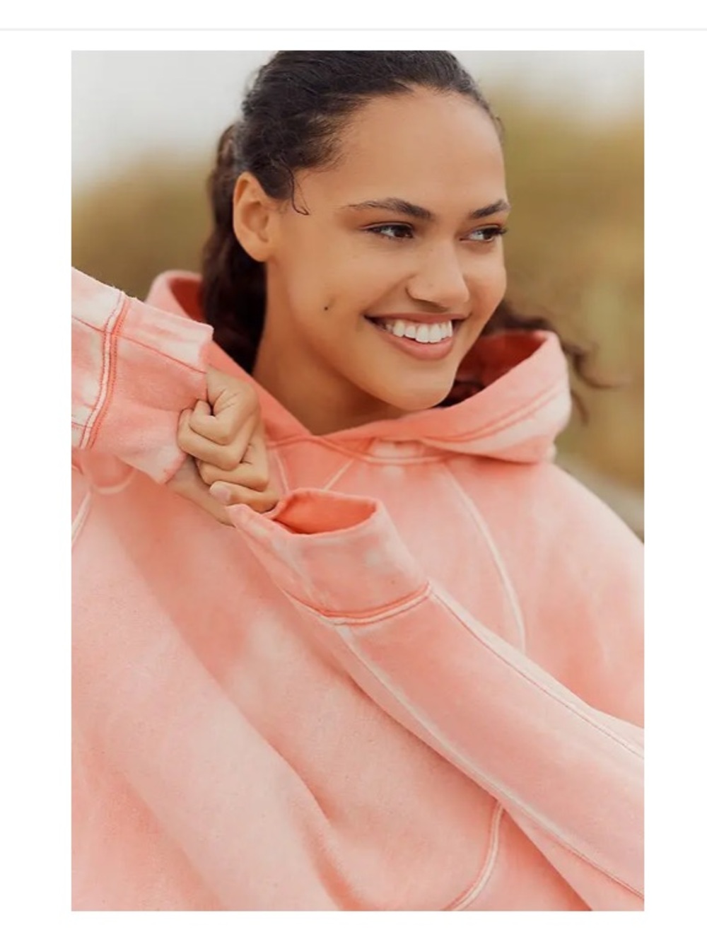 Anthropologie Daily Practice Oh So Good Hoodie Oversized XS